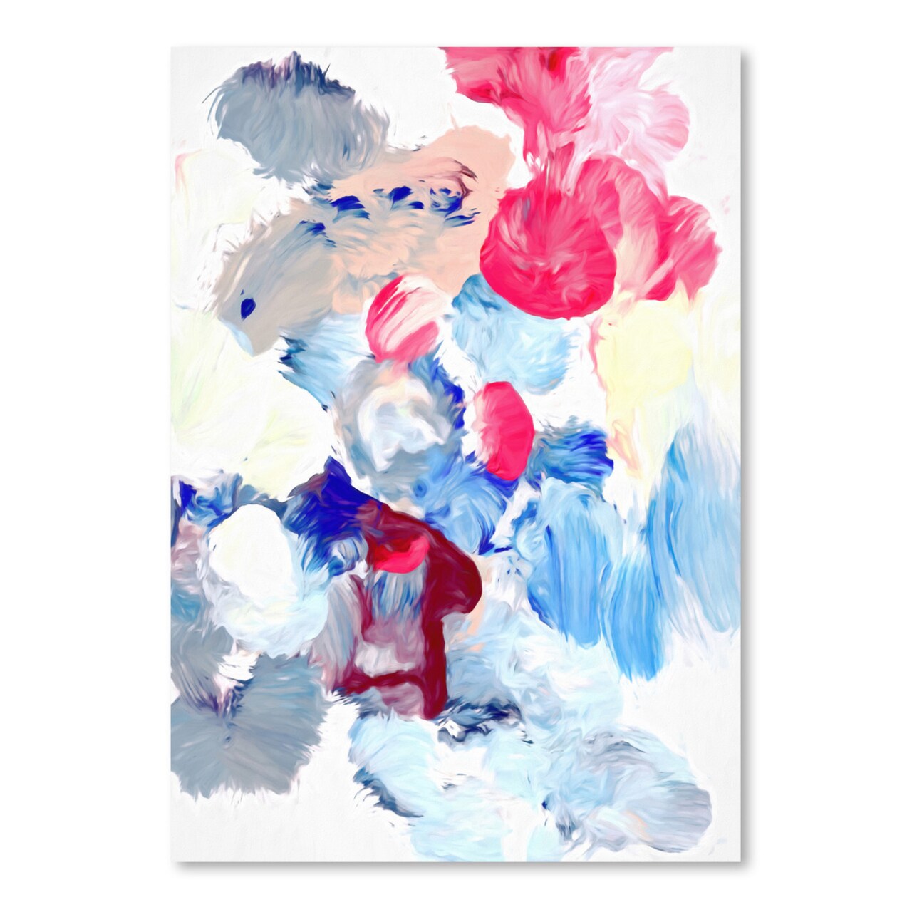Pastel Abstract I by Chaos &#x26; Wonder Design  Poster Art Print - Americanflat